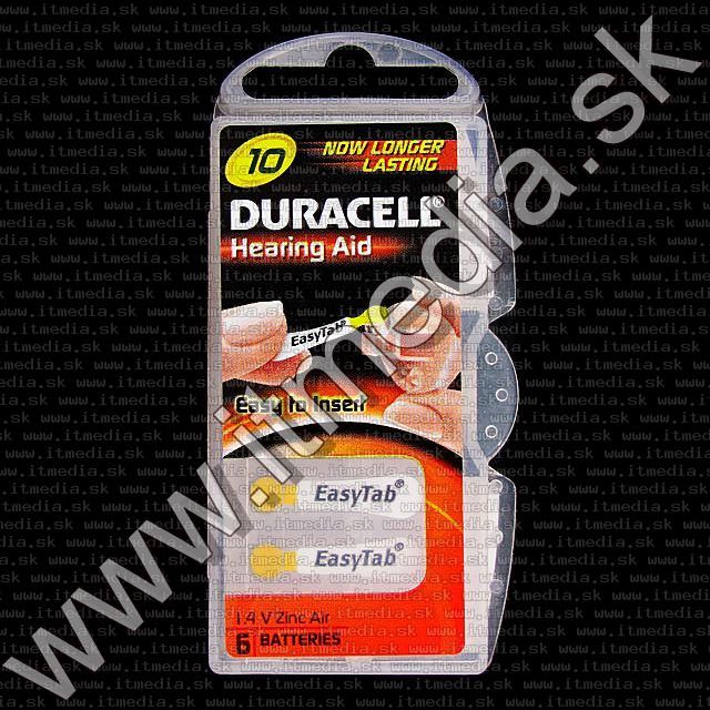 Image of Duracell battery PACK (6-set) No. 10 (DA10N6) (IT4892)